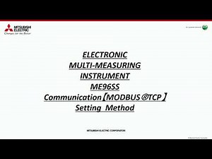 04_ME96SS Communication Setting(MODBUS🄬TCP)