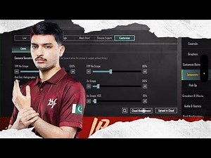 🔥 IQ BGMI Sensitivity Update 4.1 🔥 | 5 Finger Sensitivity & Control Code | Pakistani Pro eSports IGL