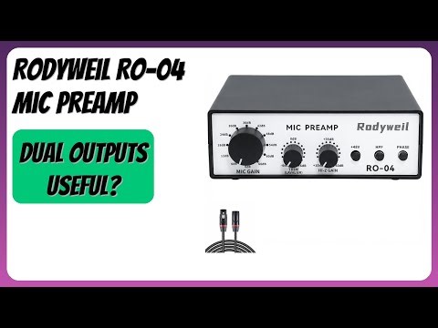 REVIEW (2026): Rodyweil RO-04 Mic Preamp. Features