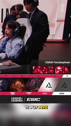 This Was Peak T1 Before the Match Even Started #t1#ewc