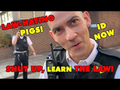 CROYDON POLICE STATION FAIL! MASSIVE COP CROWD SHUT DOWN BY STEADFAST 1A AUDIT!