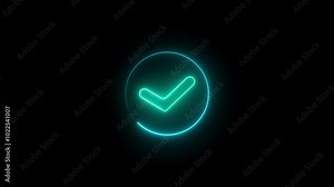 circle red Check mark icon. Signs, symbols can be used for web, logo, mobile app, UI, UX.