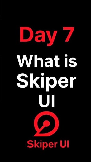 7/50 what is skiper ui and why it use #skiper #ui #css #development #cinematic #frontend #website