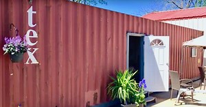 Shipping Container In Texas Has A Beautiful Home Inside It
