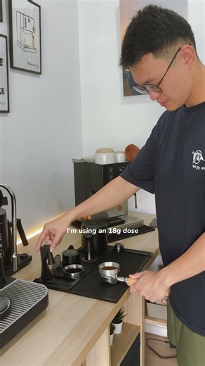 Morning coffee routine