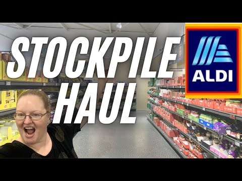 $80 Budget Stockpile HAUL / Pantry Tour / Save MONEY on your groceries!
