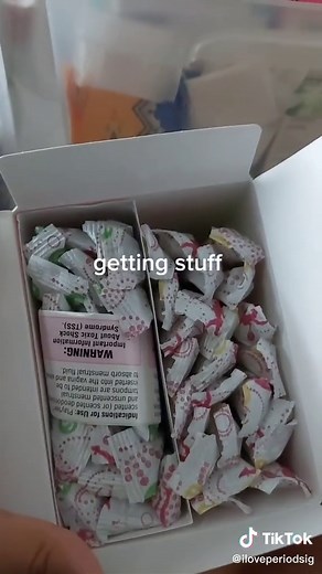 Just realized I forgot to post this draft lol. I started school on the 22nd but I will try to still be as active as possible! #periodstorage #tampons #padsandtampons #fyp #periodorganisation #periodtips #periodkit #foryou #liners #pads #periods