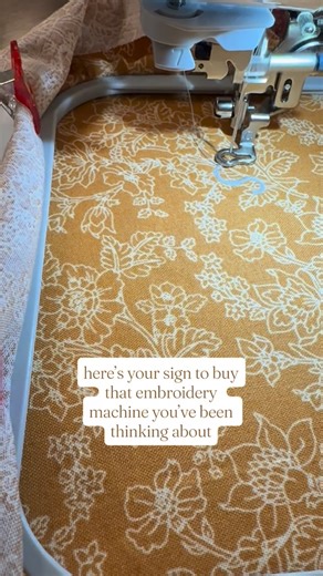 CRYSTAL | deals that don’t suck on Instagram: "If you’ve been on the fence - I’m here to tell you it’s SO WORTH IT! I have so much fun planning, creating, and executing my crafty ideas with this machine. 🪡 . Also… pro tip: keep your eye out for one on FB marketplace! I got this one for 50% OFF retail and it had maybe been used (they tried to use it) once or twice! DO IT DO IT DO IT ✨🎉 . . . . . #embroidery #crafty #sewing #quilting #grannyhobbies"