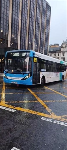 4 Busses at the Cardiff bus Interchange #cardiffcentral #cardiffbus #Stagecoach