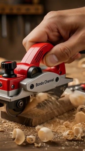 Satisfying Mini Wood Planer in Action | Perfect Wood Shaving ASMR #shorts