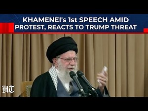 Full Speech: Khamenei's 1st Reaction Amid Iran Protests, Trump Regime Change Threat, Israel War Plan