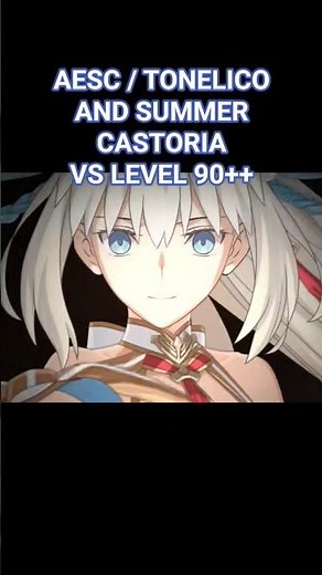 Aesc/Tonelico and Summer Castoria vs level 90++ 💙