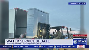 Emergency membrane arrives in Jefferson City to repair water tank