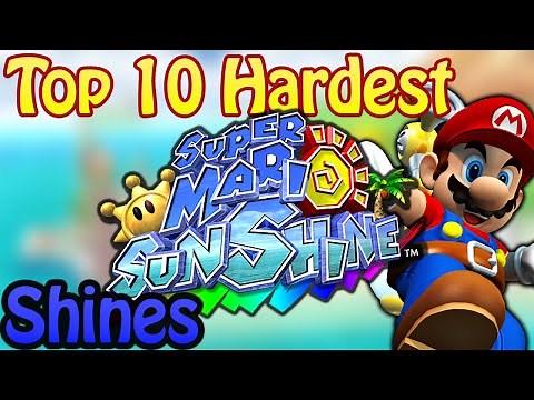 Top 10 Hardest Super Mario Sunshine Shines
