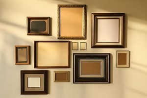 Gallery Wall Frames | Assorted Frame Bundle | Vintage Picture Frames | Gold Frames | Wood Frames | Thrifted Frames | Second Hand Frames - Etsy