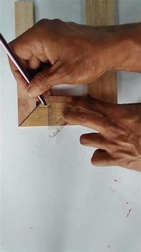 line technique with different sizes #diy tutorial #woodworking