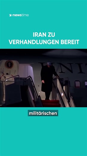 Drohende Eskalation: Iran laut Trump zu Verhandlungen bereit