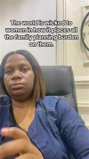 Women ovulate a few days in a month, men are fertile every single day, yet women carry ALL the family planning burden. Pills, injections, implants, IUDs… and the side effects that come with them. It’s not “science.” It’s not “normal.” It’s gendered injustice disguised as healthcare. If men contribute equally, why isn’t the responsibility shared equally? #W#WomensHealthMattersF#FamilyPlanningTruthG#GenderJusticeW#WomensRightsH#HealthInjustice