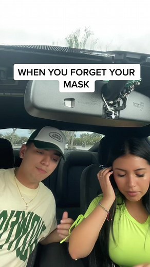 Anybody else need a mask? 😳 #fyp #couples #mask