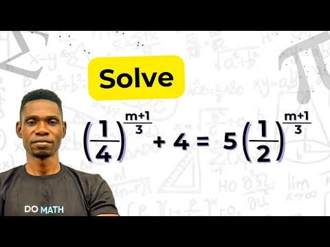 Can You Solve This Complex Exponential Equation? Step-by-Step Mathematics Tutorial | Indices