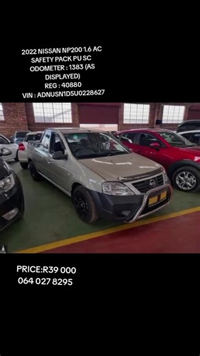 2022 Nissan NP200 1.6 AC Safety Pack for Sale