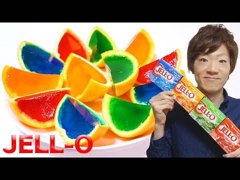 ジェロでカラフルゼリー作り！ JELL-O
