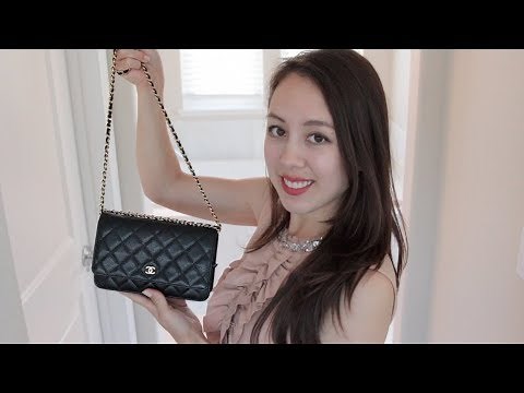CHANEL Wallet on Chain WOC Review | Caviar + Gold Hardware