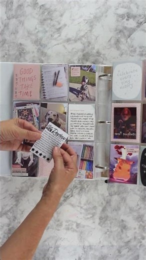 Documenting TV & movies in Project Life