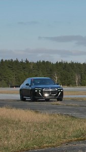 This is the BMW 7 Series security vehicle showcasing some of its capabilities. | BMWBLOG