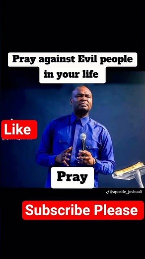 Powerful Prophetic Declaration against Evil People by Apostle Joshua Selman