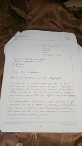 Please write your business letter/formal letter in the space be... | Filo