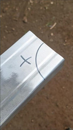 How to determine the 45 degree angle