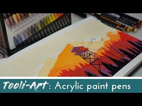 TOOLI-Art: acrylic paint pens (review)