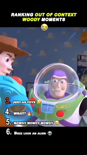 Ranking Out Of Context Woody Moments 🤣