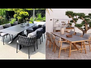 Outdoor Dining Idea 2026/Stylish Garden & Balcony Dining Setup for Home/Modern outdoor dining styles