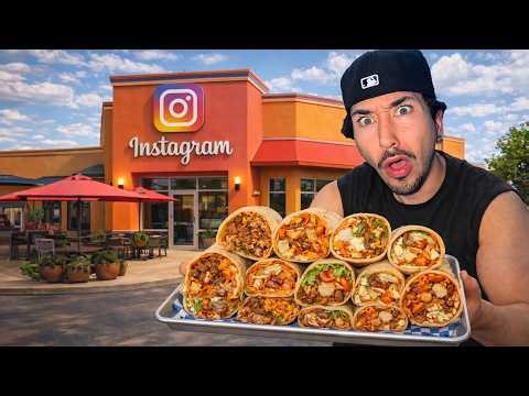Eating at Instagram's Most VIRAL Food Spots For 24 Hours (Nashville)