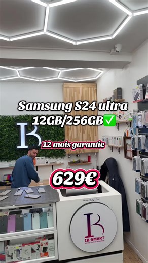 De retour, le Samsung S24 ultra en 256 giga vendu avec deux mois de garantie les accessoires offerts pour plus d’infos: 📞 07 58 09 61 48 📍 13, avenue Parmentier, Paris