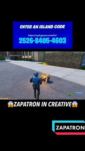 El arma legendaria Zapotron en Fortnite