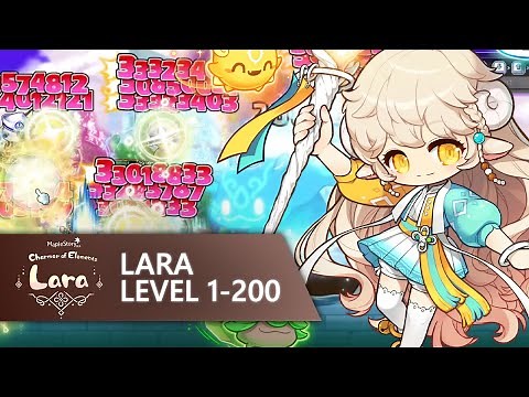 MapleStorySEA Lara Power Leveling 1-200 in 1hr 40mins!