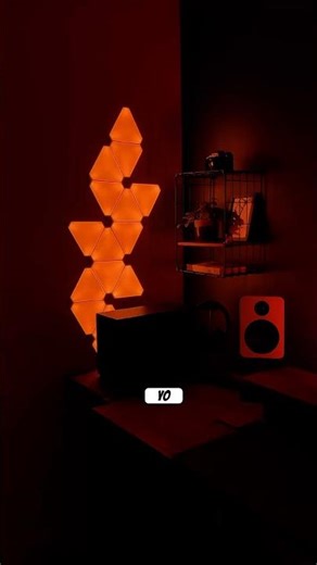 Best RBG For You Desk Setup Cololight RGB Triangle Light #gaming