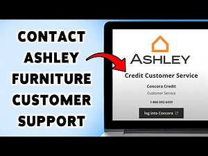 How To Contact Ashley Furniture Customer Support | Talk To Ashley Furniture Help Center 2025