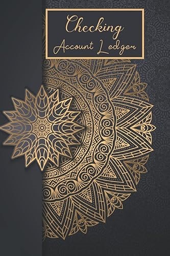 Checking Account Ledger: Personal Checking Account Balance Register | 6 Column Payment Record