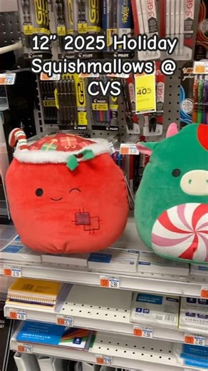 12” 2025 Holiday Squishmallows @ CVS #squishmallowhunting #squishmallows #cvs #holiday