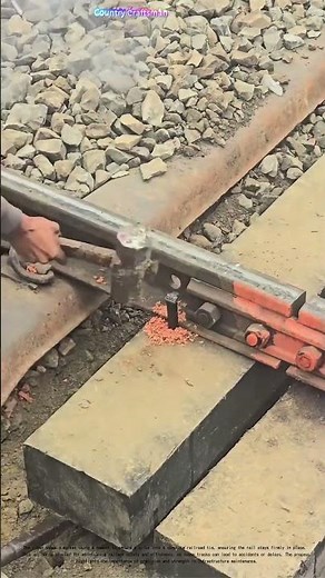Hammering Home Stability: How Rail Workers Keep Tracks Secure