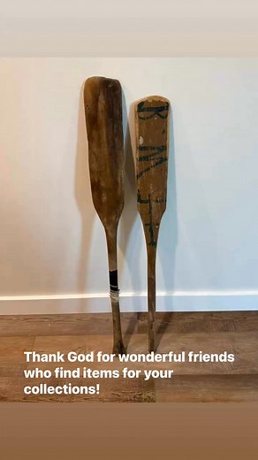 I'm fortunate to have incredible friends who share my passions and actively seek out unique additions to my collections, from boat paddles to tennis rackets. Love my friends!!! Welda MorrowMykee Golberg Natalie HayDanielle Messer MaceAshton Elizabeth Hay Stay tuned for an exciting announcement about our upcoming future endeavors!!!🛍️ | Donna Rowell