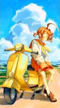 🍊🛵 #イラストメイキング #illustration #clipstudiopaint #art #timelapse #animeart #speedpaint #drawing #anime