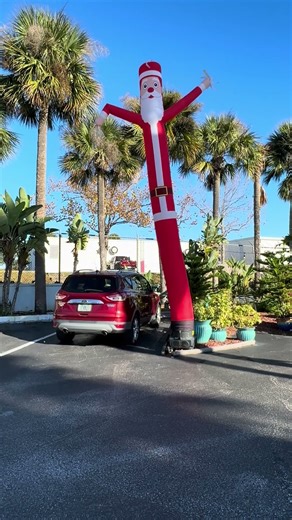 Inflatable Santa Air Dancer - Ormond Beach FL