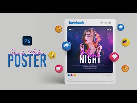 Social media Banner Design | Adobe Photoshop Tutorials
