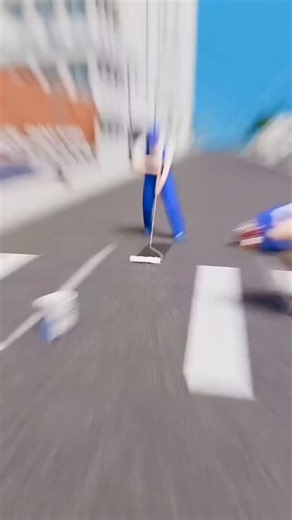 buzz_creations on Instagram: "volofacts The Road Illusion That Slows Drivers #shorts 3D Floating Zebra Crossing: Smart Road Illusion That Forces Drivers to Slow Down To reduce accidents at crosswalks, cities started painting white stripes with dark blocks and shadows that look confusing from above. But from a driver's view, these markings appear like real floating blocks on the road. Since many drivers ignore normal crosswalk signs, this clever 3D optical illusion makes them instinctively hit th