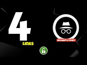 4 New Incognito Proxy Links | Unblocked Websites for School Chromebook 2025